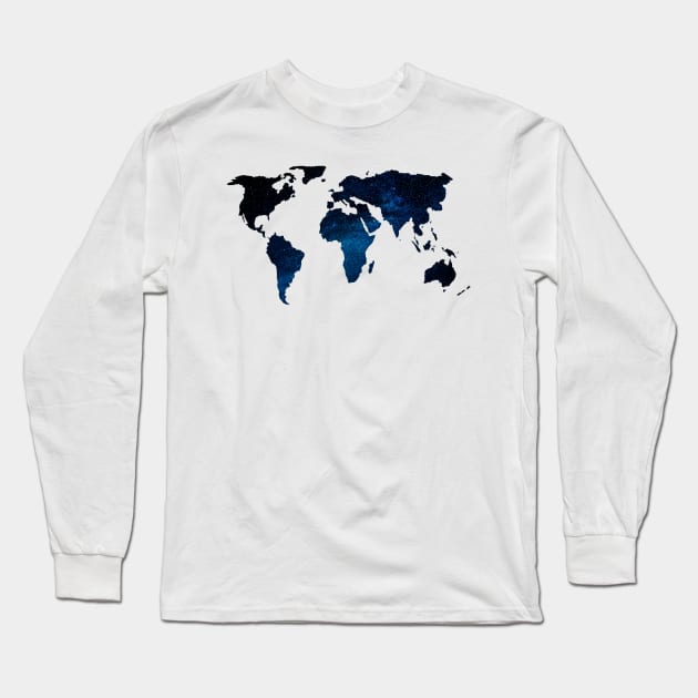 map Long Sleeve T-Shirt by kobiborisi